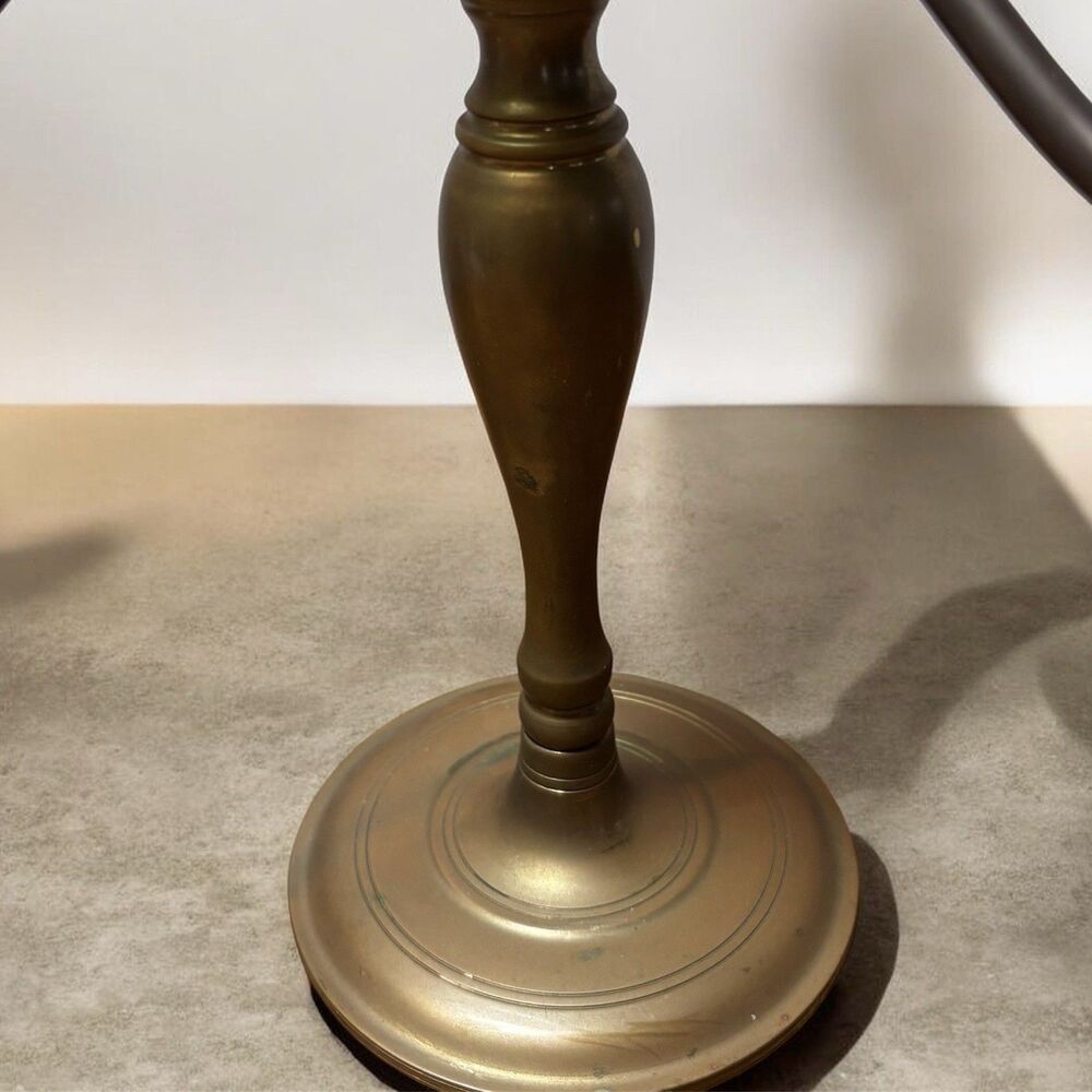 Vintage 14" Heavy Solid Brass 5-Light Candelabra 4 Rotating Swivel Arm Colonial - Picture 5 of 15